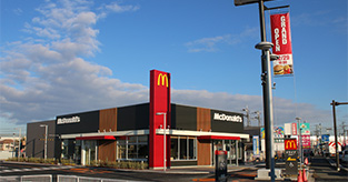 加古川市福沢店　マクドナルド